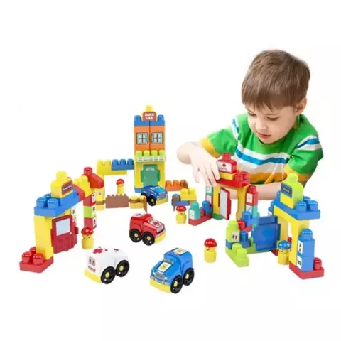 Cidade da Blocolândia com 120 Peças – MK422