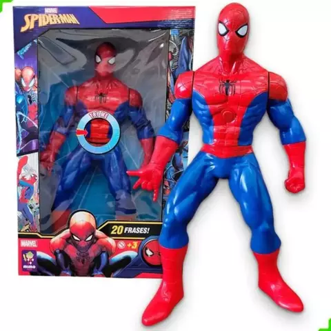 Boneco Homem-Aranha Marvel com Voz 58cm - 0580