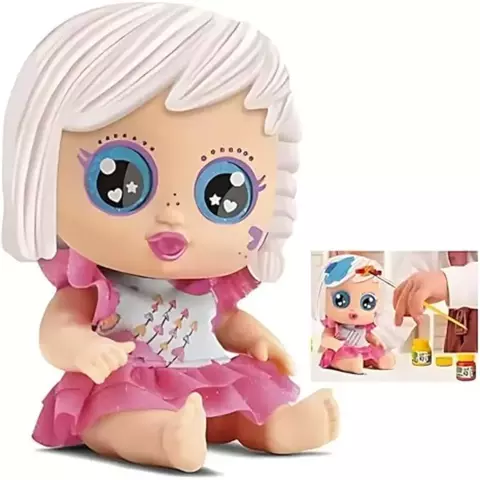 Boneca Little Dolls Glitter Pinta e Repinta – R.8292