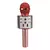 Microfone Karaokê Rose Bluetooth Sem Fio – ZP00996