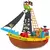 Barco Pirata Infantil Maral – Com Acessórios – Caixa - comprar online