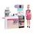 Barbie Playset Cafeteria com Boneca e Acessórios na internet