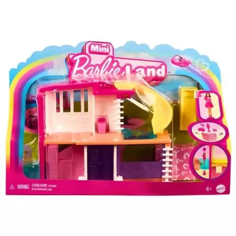 Barbie Mini BarbieLand Casa de Boneca Surpresa – HYF44