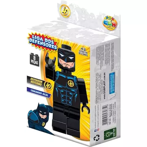 Boneco de Montar Mini Defensor Vingador Noturno – 339