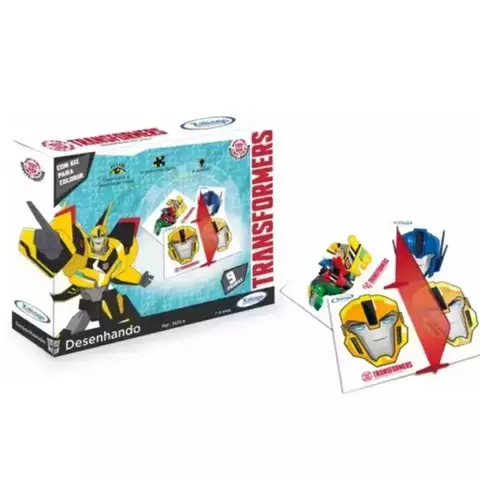 Desenhando Com Transformers 9 Figuras - Xalingo - comprar online