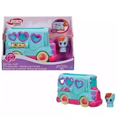 My Little Pony Ônibus da Amizade Rainbow Dash – Hasbro - comprar online