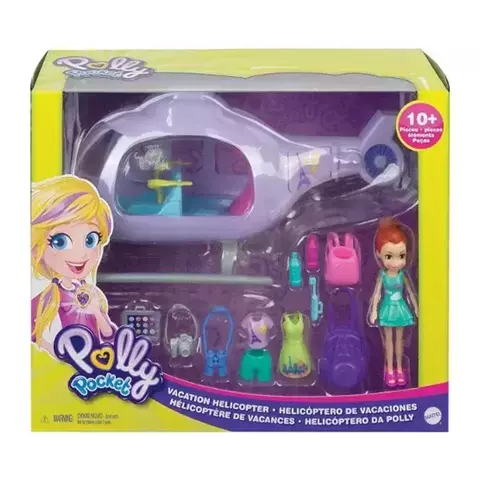 Polly Pocket Helicóptero da Polly - Mattel - comprar online