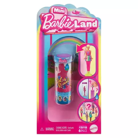 Boneca Mini Barbie Color Reveal Surpresa – Mattel HYF28 - comprar online