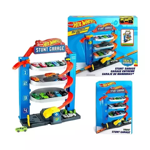 Hot Wheels City Stunt Garage – Garagem de Manobras (GNL70) - comprar online