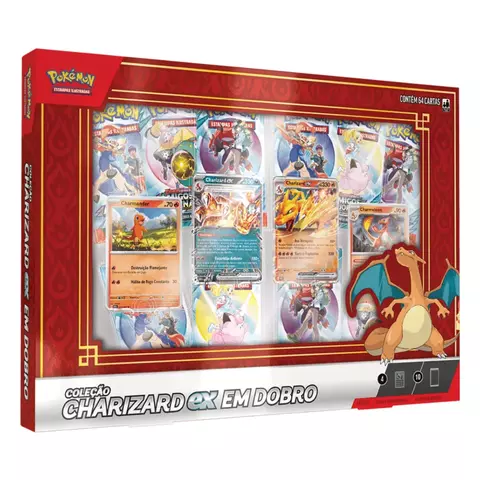 Box Pokémon TCG Charizard EX em Dobro - comprar online