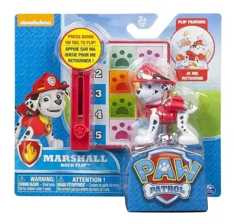 Paw Patrol Patrulha Canina – Figura Zuma com Tábua de Saltos – Sunny