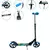 Patinete Big Wheel Azul Unitoys – Rodas Grandes, Estrutura Reforçada – 1826 - comprar online