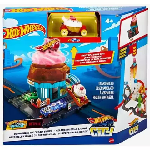 Hot Wheels City Pista Sorveteria – HTN77