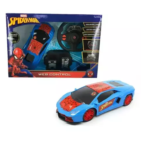 Carro Webcontrol Homem-Aranha Com Controle – Candide