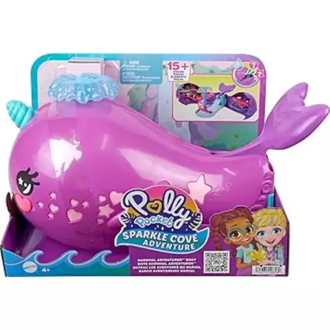 Polly Pocket Barco Aventura Narval Sparkle Cove – HKV71