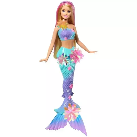 Boneca Barbie Fantasy Sereia Flores Mágicas Loira Mattel – JDM72