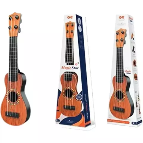 Violão Infantil Didático de Plástico – Pais & Filhos 791777