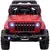 Carro Elétrico Jipe Off Road 12V com Controle Remoto Vermelho - 10496 - Disneylandia Toy