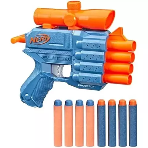 Lançador Nerf Elite com Mira Acoplada Laranja – F4191