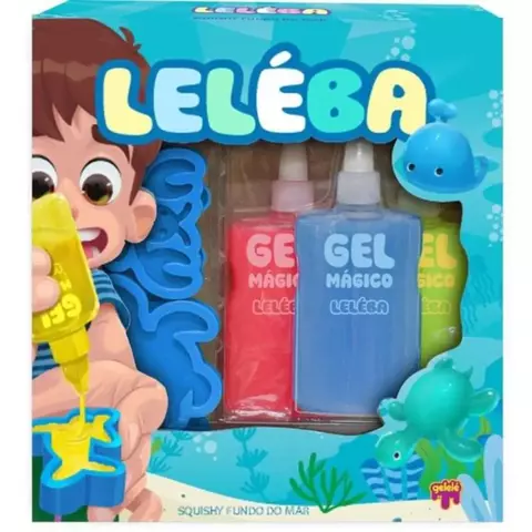 Slime Leleba Gel Mágico 2 Cores (S)