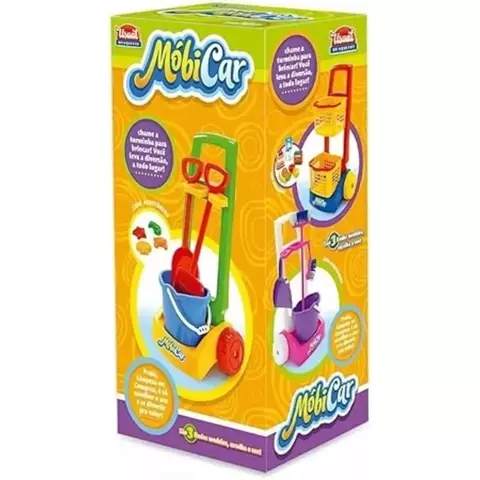 Kit Praia Carrinho Mobi com 7 Acessórios Sortido