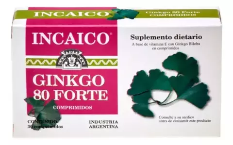 Ginkgo 80 Forte x 30 compr. - comprar online