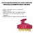 Ricca Escova Massageadora de Couro Cabeludo Shampoo Brush - ALPHA DISTRIBUIDORA