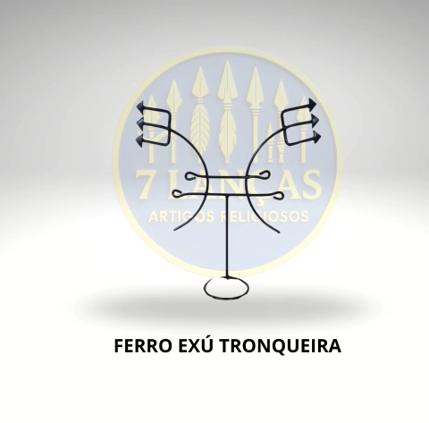 Ferramentas de Exú Para Assentamento 35 cm - Umbanda e Candomblé - loja online