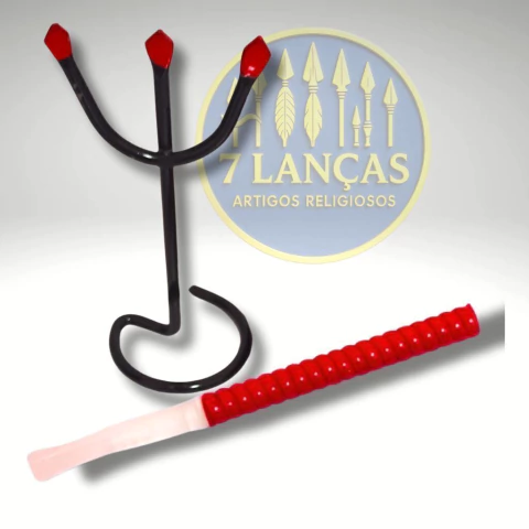 Kit Firmeza Pombogira 10 cm - mod 7 - Umbanda / Candomblé - 7 Lanças Artigos Religiosos Umbanda e Candomblé