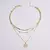 Colar Feminino Triplo em Prata Esterlina 925 ou Banhado em Ouro Rosa - NS Story Plus