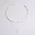 Colar Feminino Triplo em Prata Esterlina 925 ou Banhado em Ouro Rosa
