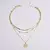 Imagem do Colar Feminino Triplo em Prata Esterlina 925 ou Banhado em Ouro Rosa