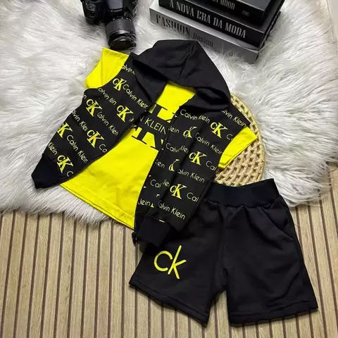 Conjunto Calvin Klein – Estilo e Conforto para os Dias Quentes!