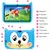 Imagem do BDF-Tablet com câmera dupla para crianças, Android 13, 4GB de RAM, 64GB ROM, e