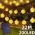 Impermeável 200 LED, Crystal Globe