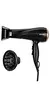 secador de cabelo, secador?secador de cabelo profissional?hair dryer,Secador De Cabelo 110/220v 1800w Preto/ Dourado,do brasil na internet