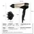 secador de cabelo, secador?secador de cabelo profissional?hair dryer,Secador De Cabelo 110/220v 1800w Preto/ Dourado,do brasil na internet