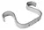 Soporte para barral de cortina de 22mm (7/8) para colocar en techo - comprar online