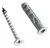 Tornillos y tarugos para soportes de barrales - comprar online