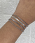 Pulseira Essentials 03 Prateada - comprar online