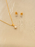 Conjunto ponto de luz dourado - comprar online