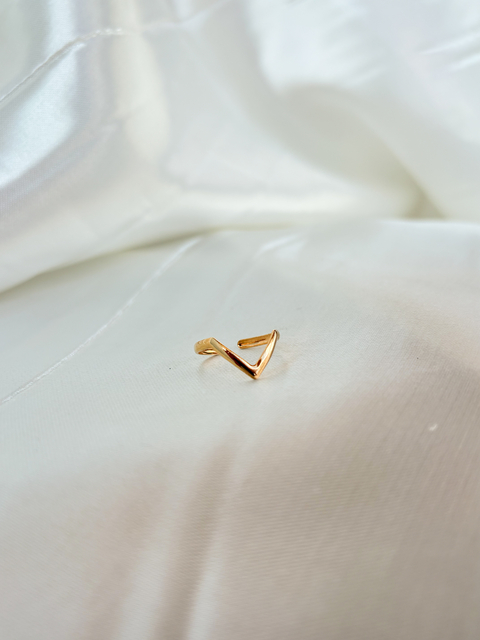 Anel trina dourado - comprar online