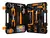 Set juego herramientas manuales 45 pzs + maletin
