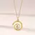 collar ESPIRAL dorado