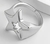 anillo ASTRA plateado regulable