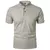 Verão masculino manga curta gola tshirts nova cor sólida casual camisa polo na - loja online