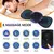 1pc inteligente mini pescoço massageador adesivo usb recarregável multi-função dispositivo de massagem portátil ombro & pescoço massageador