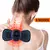 1pc inteligente mini pescoço massageador adesivo usb recarregável multi-função dispositivo de massagem portátil ombro & pescoço massageador - comprar online