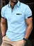 Moda masculina listrado exército verde polos camisetas verão manga curta impre - comprar online