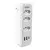 Filtro Linha Adaptador Benjamin 3 Tomadas 2 USB 1 Tipo C Bivolt 10A Carregador C